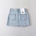 Women's Clothing Hot Girl Sexy High Waist Elastic Casual Denim Short Skirt Pants_ecoleips.com