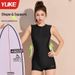 Aria Basics Cross-Border Swimsuit Triangle One-Piece Slimming Sports 2025 New Style, Conservative Swimwear For Women, European And_ecoleips.com