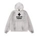 Women's Clothing Fashion Brand Washed And Distressed Youth Campus Hooded Sweatshirt For Men And Women Couples Loose Fashion Brand_ecoleips.com