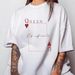 100% Cotton Short-sleeved T-shirt Summer American Personality Popular Niche Wear Meat Cover Tide Brand Printed Commuter Top_ecoleips.com