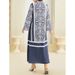 Women's Clothing New Style Stitching Contrast Color Retro Pattern Women's Robe Loose Fashion Dress Women Autumn And Winter_ecoleips.com