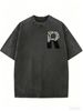 Women's Oversized Vintage Streetwear T-Shirt, Short Sleeve Summer Basic_ecoleips.com