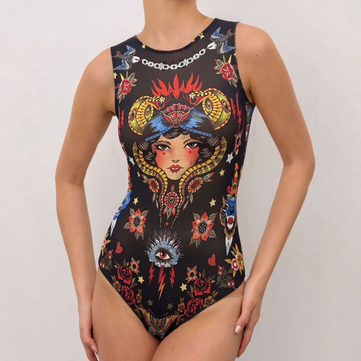 Women's Clothing Sun Protection Swimsuit Female One Piece Swimsuit_ecoleips.com
