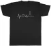 Women's T-Shirts Heartbeat Ukulele Mens T-Shirt Love Uke Guitar String Instrument Tee Gift_ecoleips.com