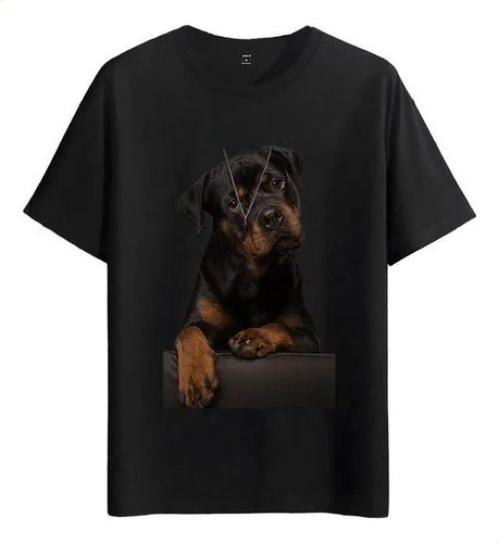 Women's T-Shirts Tshirt Muscle Freaks Rottweiler Dog Estilo Pet Photography_ecoleips.com