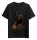 Women's T-Shirts Tshirt Muscle Freaks Rottweiler Dog Estilo Pet Photography_ecoleips.com