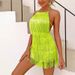 K Sexy Nightclub Style Camisole Dress Pants, European And American Fashionable Spicy Girl Backless Slimming Jumpsuit_ecoleips.com