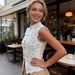Y2K Aesthetic Solid Color Lace Crop Top Sleeveless Chinese Frog Button Vest Women's Summer Party Streetwear_ecoleips.com