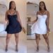 Women's Clothing Waist Stitching Flared Mini Dress_ecoleips.com