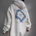 Women's Clothing Unisex Casual Hooded Sweatshirt With Letter Print, Double-Layered Neckline, Loose Fit, Comfortable Pullover For Men & Women_ecoleips.com