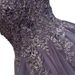 Elegant Purple Halter Top Tulle Evening Gown For Women Fairy-like Vocal Music Exam Dress Forest Style Colorful Women's Clothing_ecoleips.com