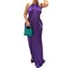 2026 Spring New Arrival: Cross-Border European American Foreign Trade Women's Clothing - Sexy And Elegant Solid Color_ecoleips.com