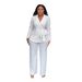 Women's Clothing tie suit wide leg pants two piece suit_ecoleips.com