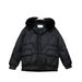 Plus Size Winter Coat For Women – Faux Fur Collar Puffer Jacket (Black/Black-Grey, M-XXL)_ecoleips.com