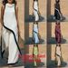New Elegant Hooded Color Block Women's Two-Piece Set Irregular Cut Vest And Pants Casual Comfortable Women's Clothing_ecoleips.com