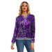 Spring Autumn 2027 Fashion European-USA Style Hip-Hop Outerwear Coat Women Polyester Stand Collar Sequin Long Sleeve Casual Slim Zipper Jacket_ecoleips.com
