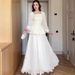 Women's Clothing Elegant Two Piece Dress For Women Long Sleeved Long Dress Style Vintage Style Perfect For Autumn_ecoleips.com
