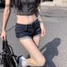 2025s American Style Spicy Girl Denim Ultra Shorts For Women Summer New Low Waist Sexy Slim Fit Nightclub Bodycon Hot Pants_ecoleips.com