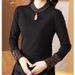 This Women's Garment Features A Embroidered Collar With A Distinctive National Style, Long Sleeves In A Traditional Chin_ecoleips.com