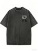 Women's Casual Washed Shirt, Lightweight Oversized Everyday Wear Tee_ecoleips.com