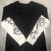 2025 Women's New Loose Two Piece Round Neck Long Sleeve Printed T-shirt_ecoleips.com