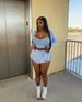 Women's Clothing Style Women's Three Piece Set Washed Printed Shirt Vest Skirt For Women For Formal & Casual_ecoleips.com