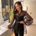 2025 Spring And Summer Sexy Mesh Shirt Jacket Women's Niche Long Sleeved Shirt Overshirt Layered Wear_ecoleips.com