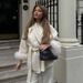 Cozy Belted Wool-Blend Coat – V-Neck Long Sleeve Duster For Autumn & Winter Layering (White/Wine Red/Grey/Brown, S-L)_ecoleips.com