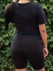 Summer Women's Casual Fashion Letter Lucky Bird Print Loose T-shirt+shorts Two-piece Sportswear Suitable For Daily Wear-57_ecoleips.com