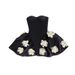 Women’s Clothing New Style Tutu Skirt Sexy Temperament Tube Top Splicing Three Dimensional Flower Bandage Dress Banquet Dress_ecoleips.com