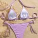 Verve 2025 New Women's Swimsuit Shell Beach Sexy Halter Tie Strap Swimming Bikini_ecoleips.com