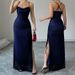 Women's Slim Fit Mesh Dress Summer Fashion Backless Slit European American Style Sexy Temperament New Fashionable Clothing_ecoleips.com