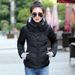 Women’s Clothing Down cotton coat for women cotton coat for women short stand collar new thickened cotton coat gloves style cotton jacket jacket_ecoleips.com