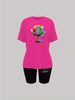 Summer Women's Casual Fashion Rose Graphic Print Loose T-shirt+shorts Two-piece Sportswear Suitable For Daily Wear-63_ecoleips.com