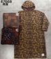 girl New Artistic Print Loose Plus Size Casual Warm Hooded Pullover Long Cotton Jacket_ecoleips.com