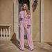 Women's Elegant Unique Lace Up Wide Leg Jumpsuit Clothing Source_ecoleips.com