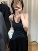 K New Style Of U-shaped Vest With Chest Cushion And Hanging Neck, Suitable For External Wear, Slim Fit And Slimming, Hollowed Out And Beautiful Back_ecoleips.com