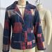 Classic Checkered Blazer With Stand Collar & Button Detail – Retro Autumn Winter Coat For Women (S-3xl, Multiple Colors Available)_ecoleips.com