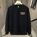 FW25 Matching Couple Cotton Crew Neck Sweatshirt - His & Hers_ecoleips.com