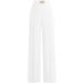 K High Waisted Commuting Slimming And Versatile Casual Wide Leg Trousers, Loose Business Women_ecoleips.com