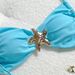 Sexy Solid Color Bikini Two Piece Set - Cross Border E Commerce Exclusive European And American Style Women's Swimwear_ecoleips.com