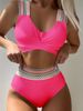Women's Clothing Bikini Sexy Split Swimsuit Female Lace Up Beach Hot Spring Swimsuit_ecoleips.com