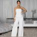 Women's Sexy Strapless Backless Jumpsuit C7628 Fashion Casual Wide Leg_ecoleips.com