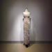 Women's Clothing Luxury Feather Beaded Sling Slim Banquet Evening Dress Elegant Fashion Party_ecoleips.com