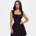 AD464 Cross-border European And American Retro Hepburn Style Fashionable Sexy Lace-trimmed Strap Fruit Print_ecoleips.com