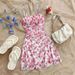 Women's Clothing Sexy Temperament Dress Holiday Style Backless Sling Seaside Beach Short Skirt_ecoleips.com