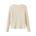 Women's Clothing College Style Round Neck Thick Sweater Tops For Women Autumn And Winter Design Embroidery Twisted Knit Sweater Inner Bottoming Coat_ecoleips.com