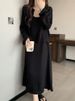 plus Size Summer Long Sleeve Shirt Early Spring New Style Slimming Meat Covering Elegant Strap Dress Two Piece Set Women's Cl..._ecoleips.com