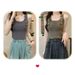 Wide-strap Backless Tank Top Women, Summer Design, Niche Style Trendy Girls, Sleeveless Short Camisole For Outerwear_ecoleips.com
