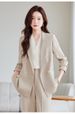 Loose Fitting Suit Set, Women's Spring And Autumn High-end Sense Suit Jacket, Fashionable Temperament, Slimming, Formal Suit, Women's Suit_ecoleips.com